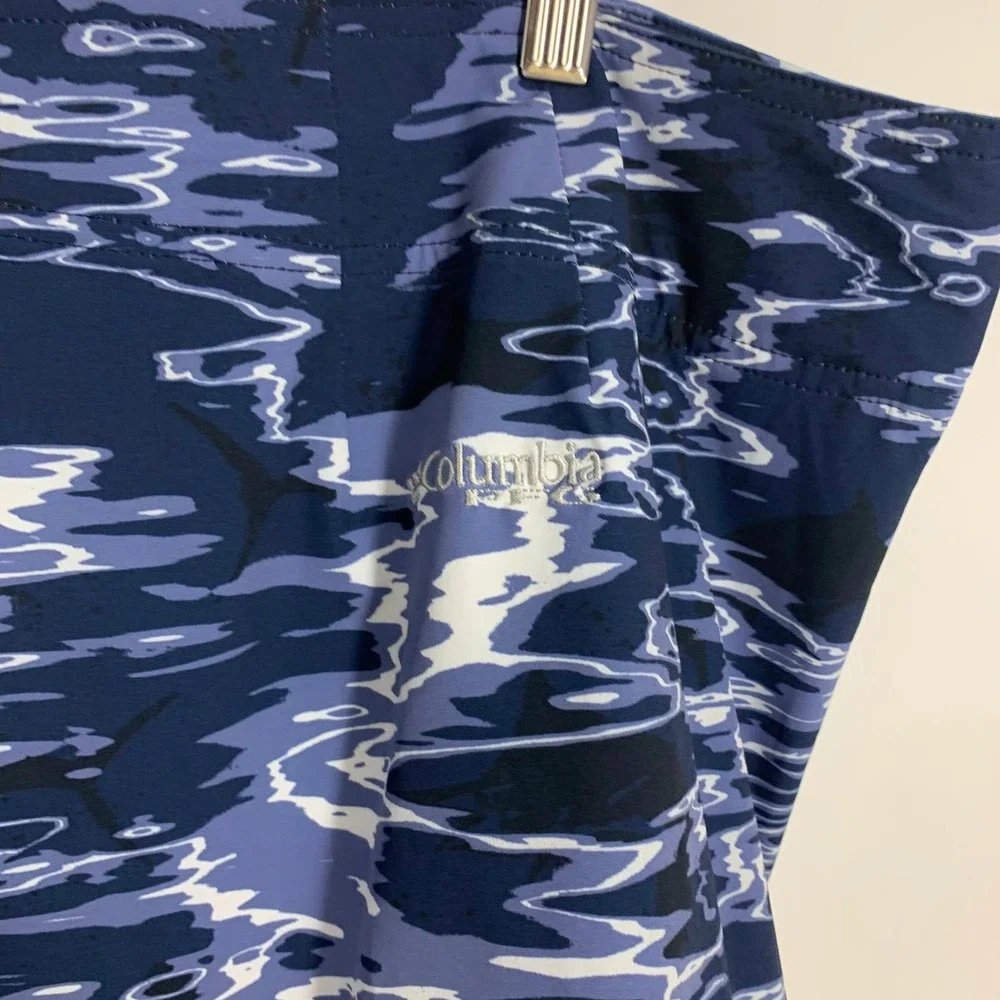 Columbia Men's‎ Board Shorts Camouflage Water PFG Offshore II Size 44 NWT